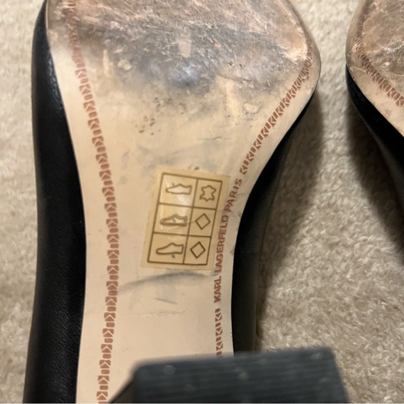 Kark Lagerfeld heels- size: 8 - Picture 11 of 11